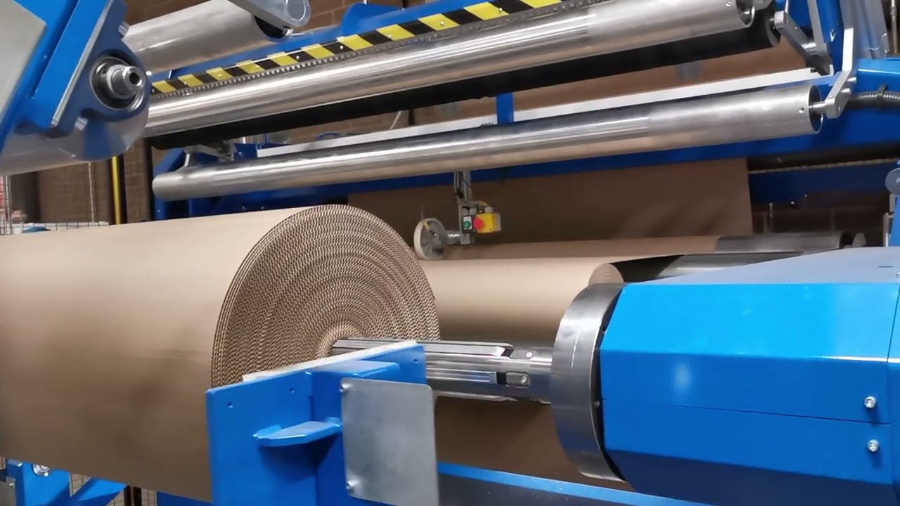 Pivab SFC 2533 Rewinder for single face corrugated