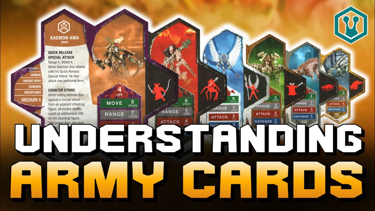 Heroscape ~ Understanding Army Cards