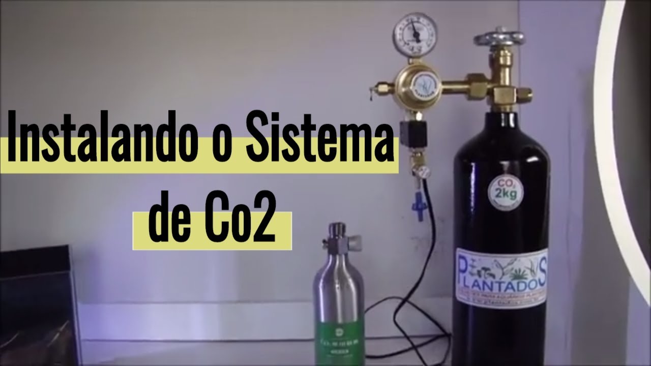 Como montar um sistema co2 caseiro para aquario
