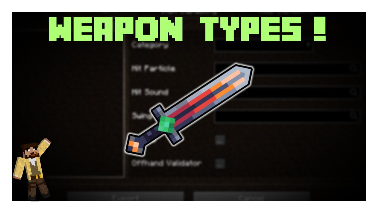 Creating a Weapon Type ! | [Epic Fight]