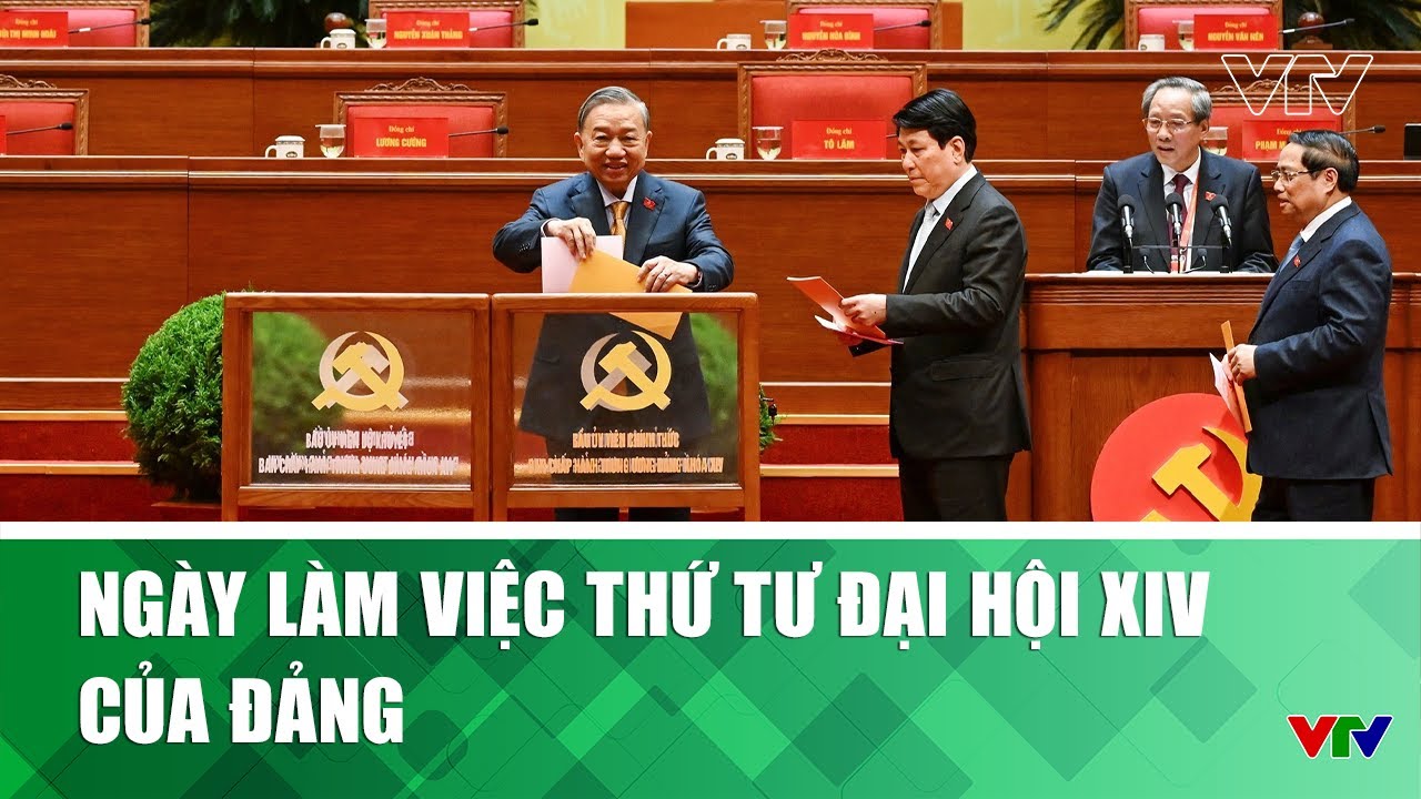 Ngày làm việc thứ tư Đại hội XIV của Đảng | VTV