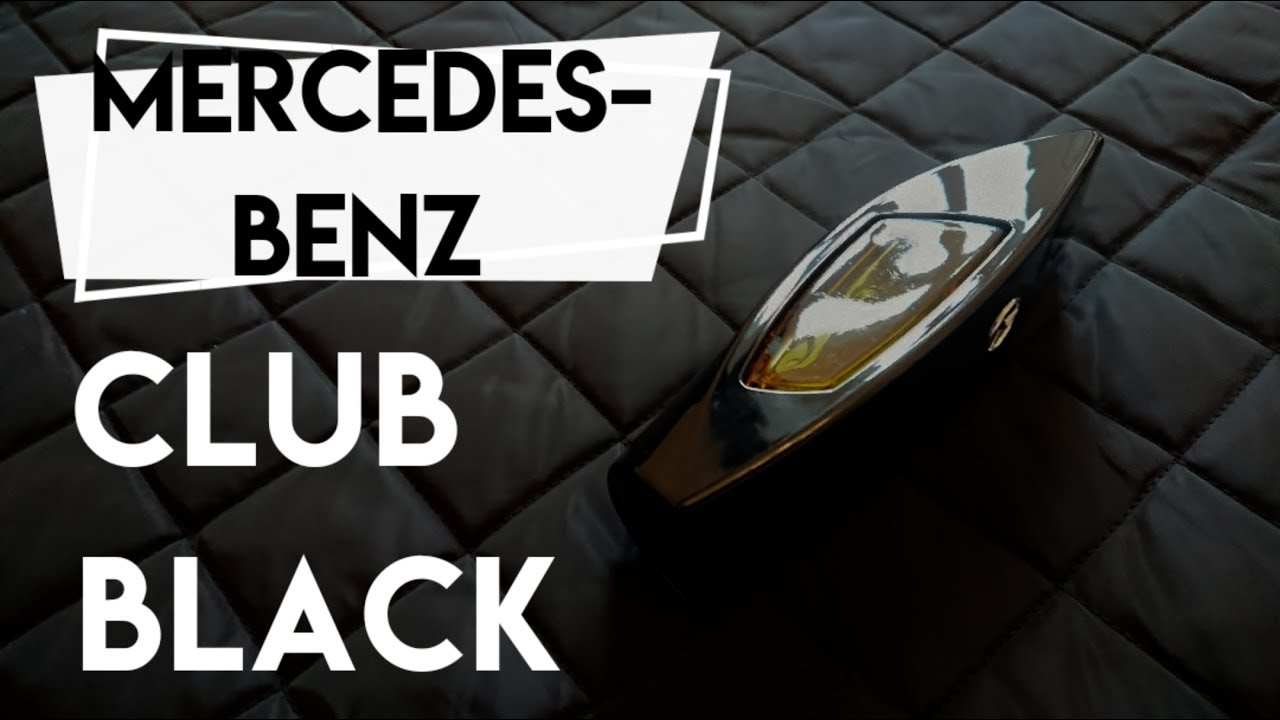 PACHNĄCY TYP - PERFUMY MERCEDES BENZ Club Black - Wanilia, kadzidło i cytrusy