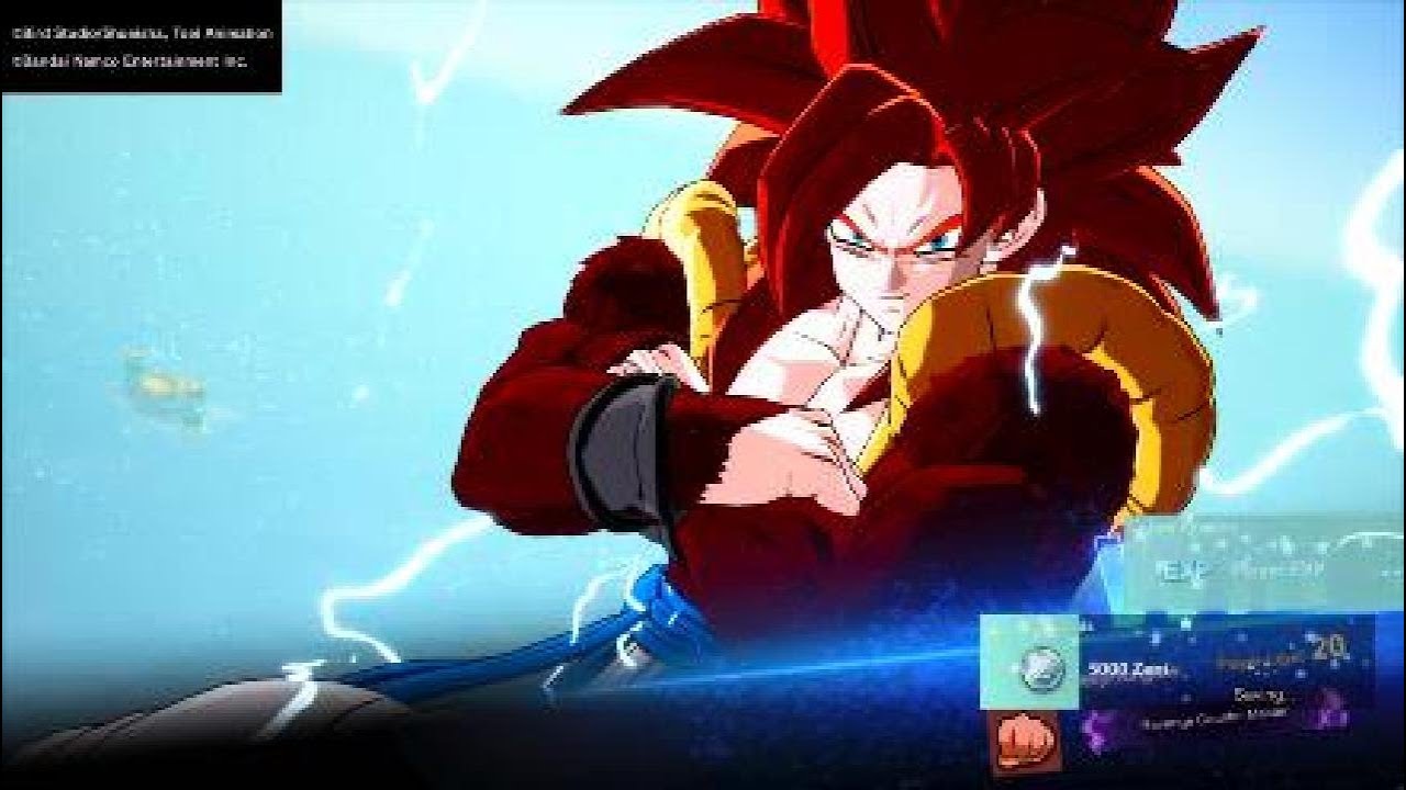 DRAGON BALL SPARKING ZERO: SSJ4 GOGETA