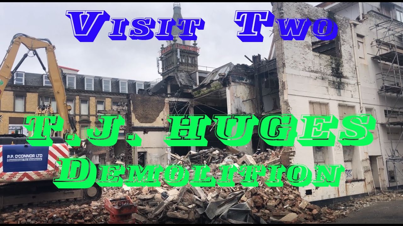 T.J. Hughes Demolition, London Road Liverpool.  VISIT 2
