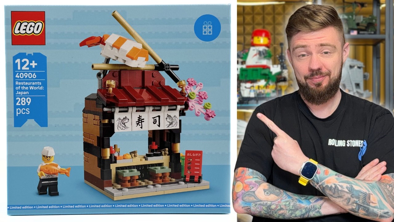 RESTAURACJE ŚWIATA: JAPONIA 🇯🇵 LEGO GWP 40906 RECENZJA