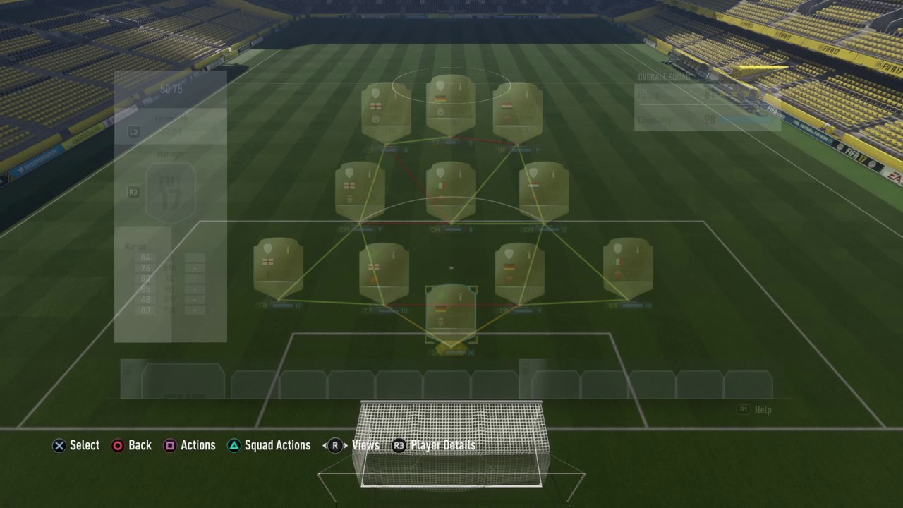Best 50- 75 k team- FIFA 17