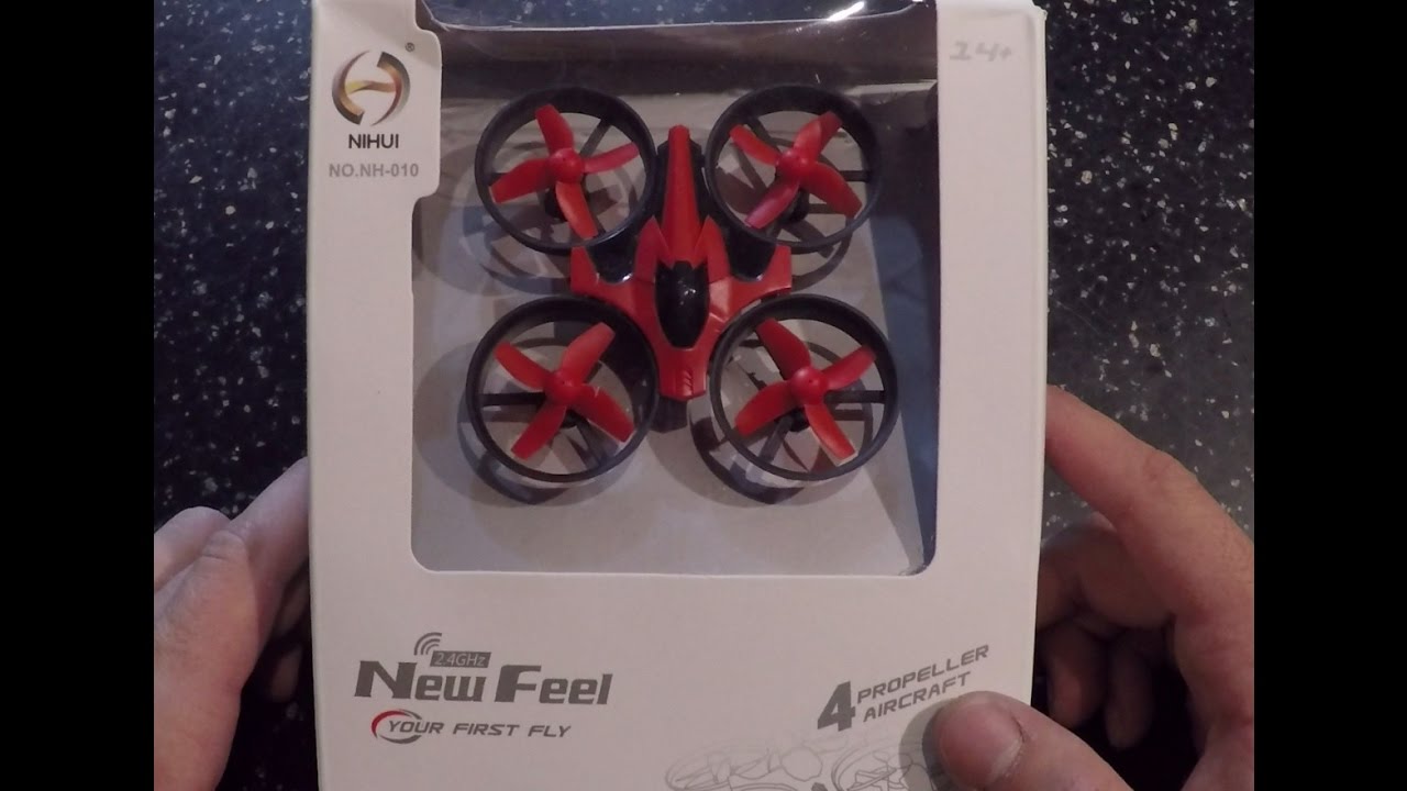 NIHUI Mini Quadcopter Drone. Cool Mini Racer Drone under $25