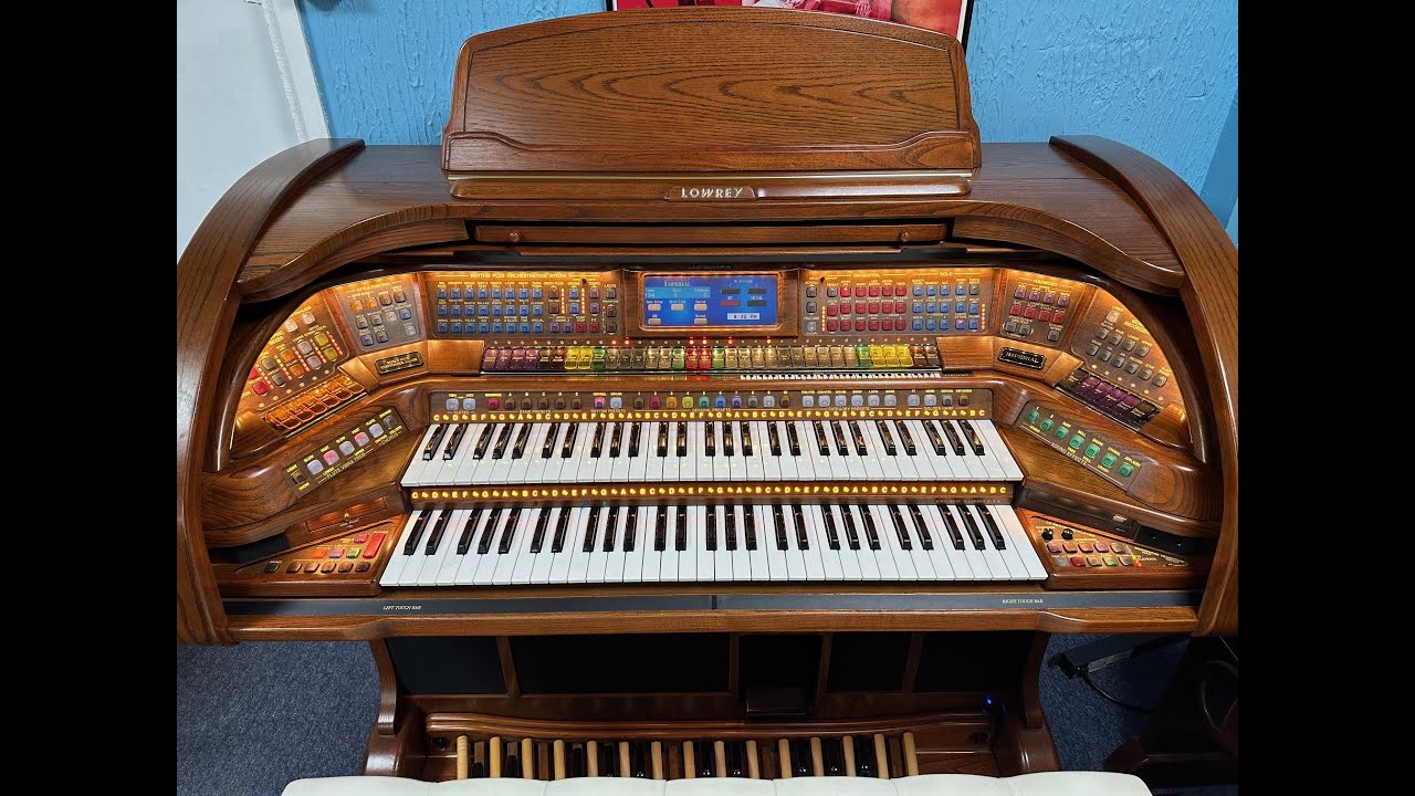Lowrey Imperial - Allens Music Organ & Keyboard Showcase 4