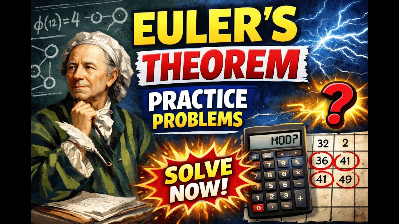 Euler’s Theorem MADE EASY | 10 Must-Solve Practice | Master Homogeneous Functions FAST/JNTU M1/M2
