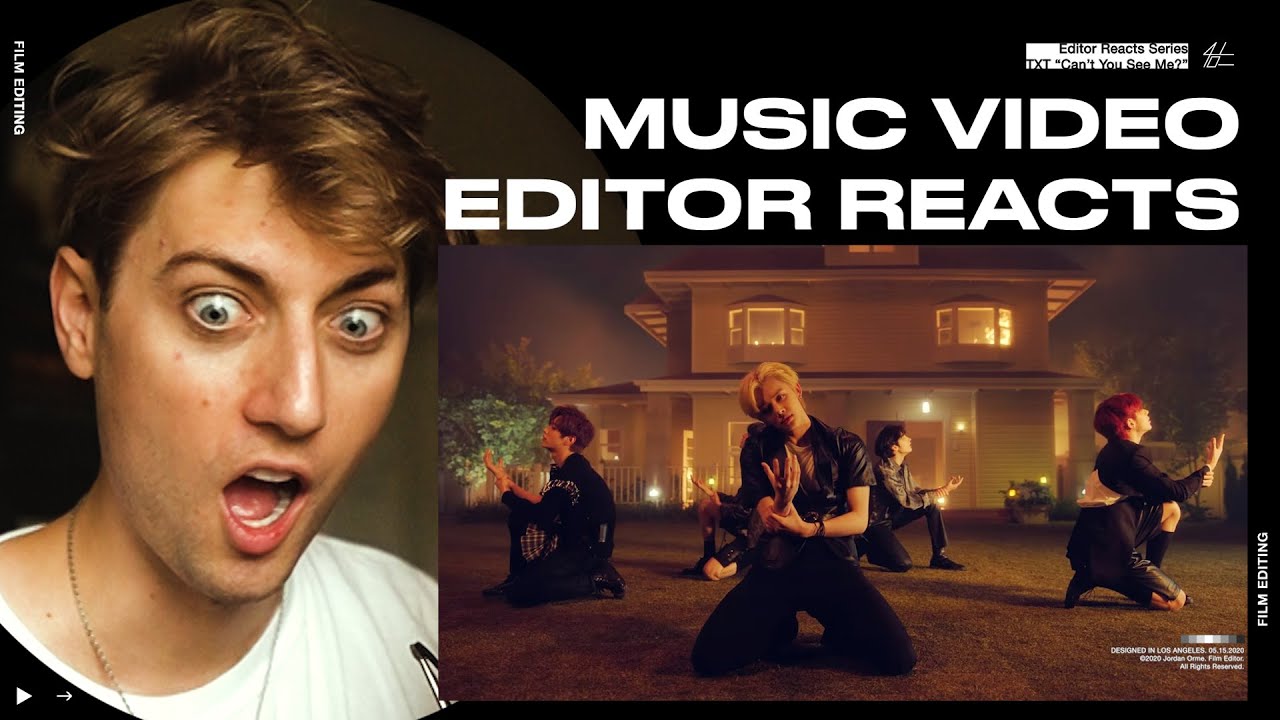 Video Editor Reacts to TXT 