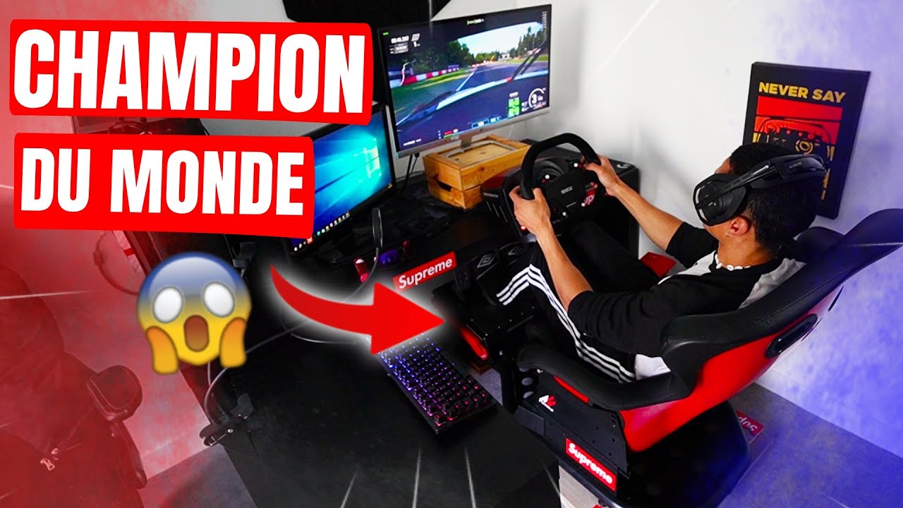 Je visite le setup SIM RACING de @R_Messaoud