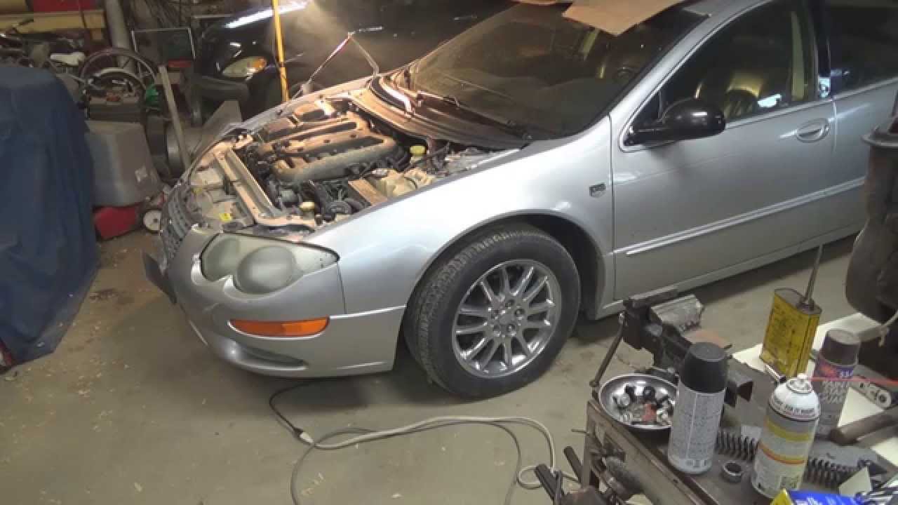 2001-2004+ Chrysler 300M inner tie rod bushing replacement, Pt 3 Final!