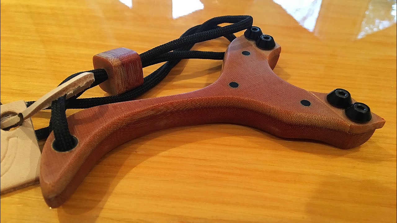 The “GINGERBREAD” raptor, an entry level clip band attachment catapult slingshot
