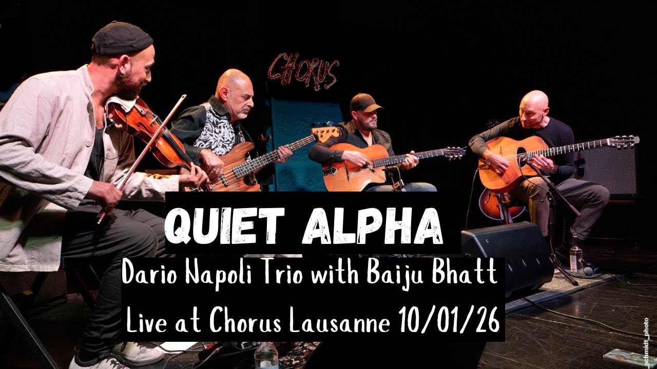Quiet Alpha - Dario Napoli Trio (Live at Chorus Lausanne) | A Song Inspired by Wolves & Silence