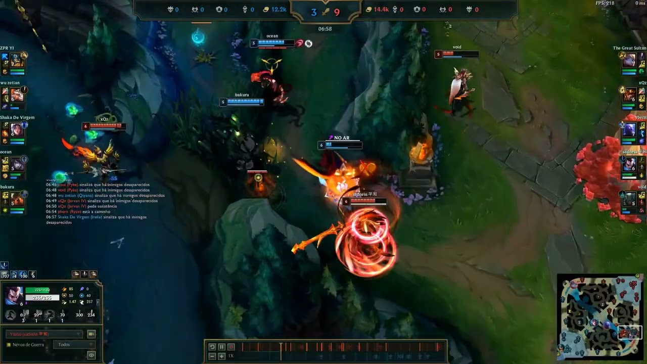 lol bem jogado teamplay