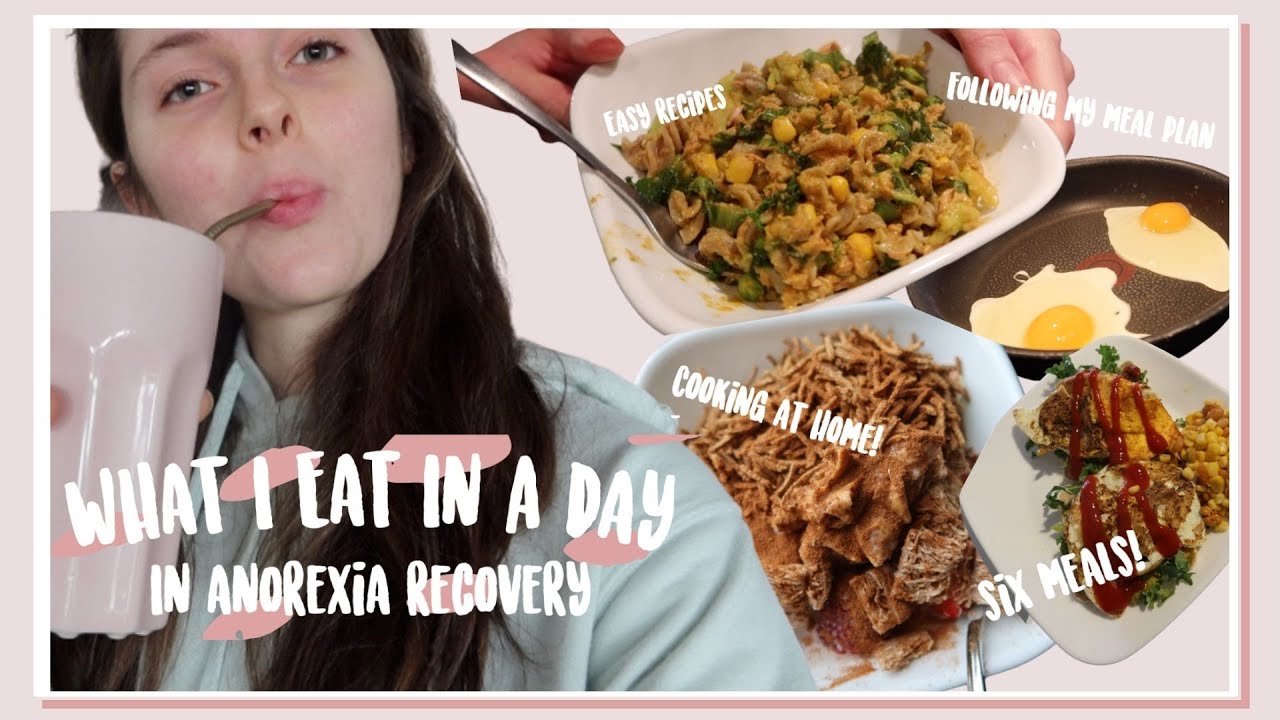 What I Eat In A Day of Anorexia Recovery #1 | A Day Home Alone