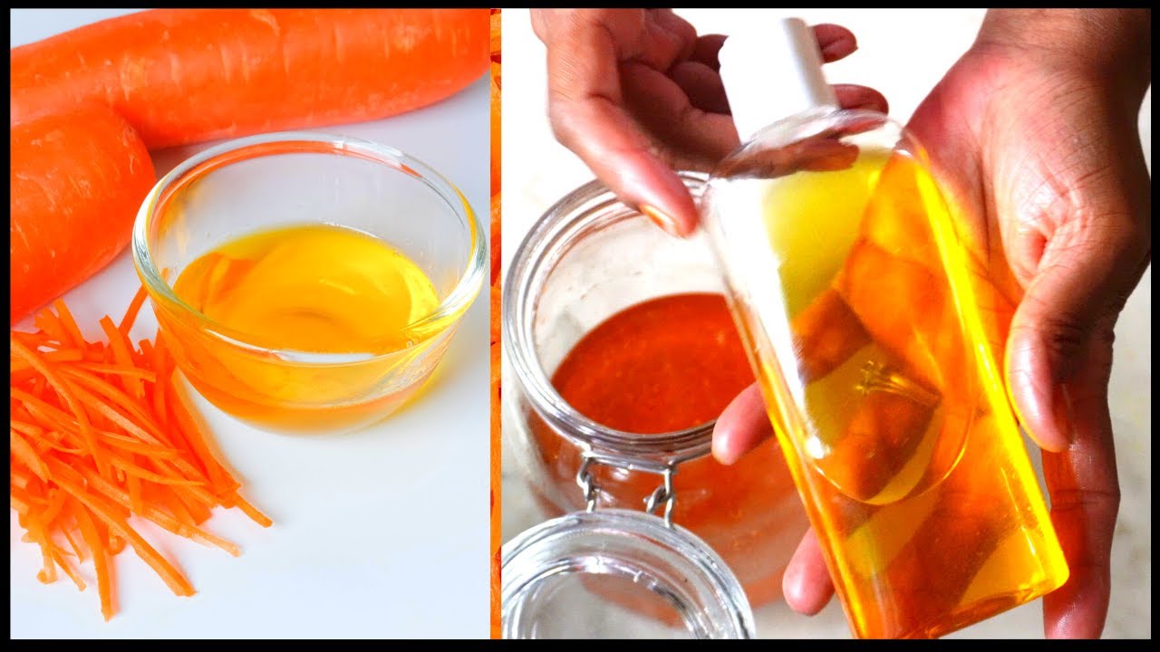 Make Homemade CARROT OIL!