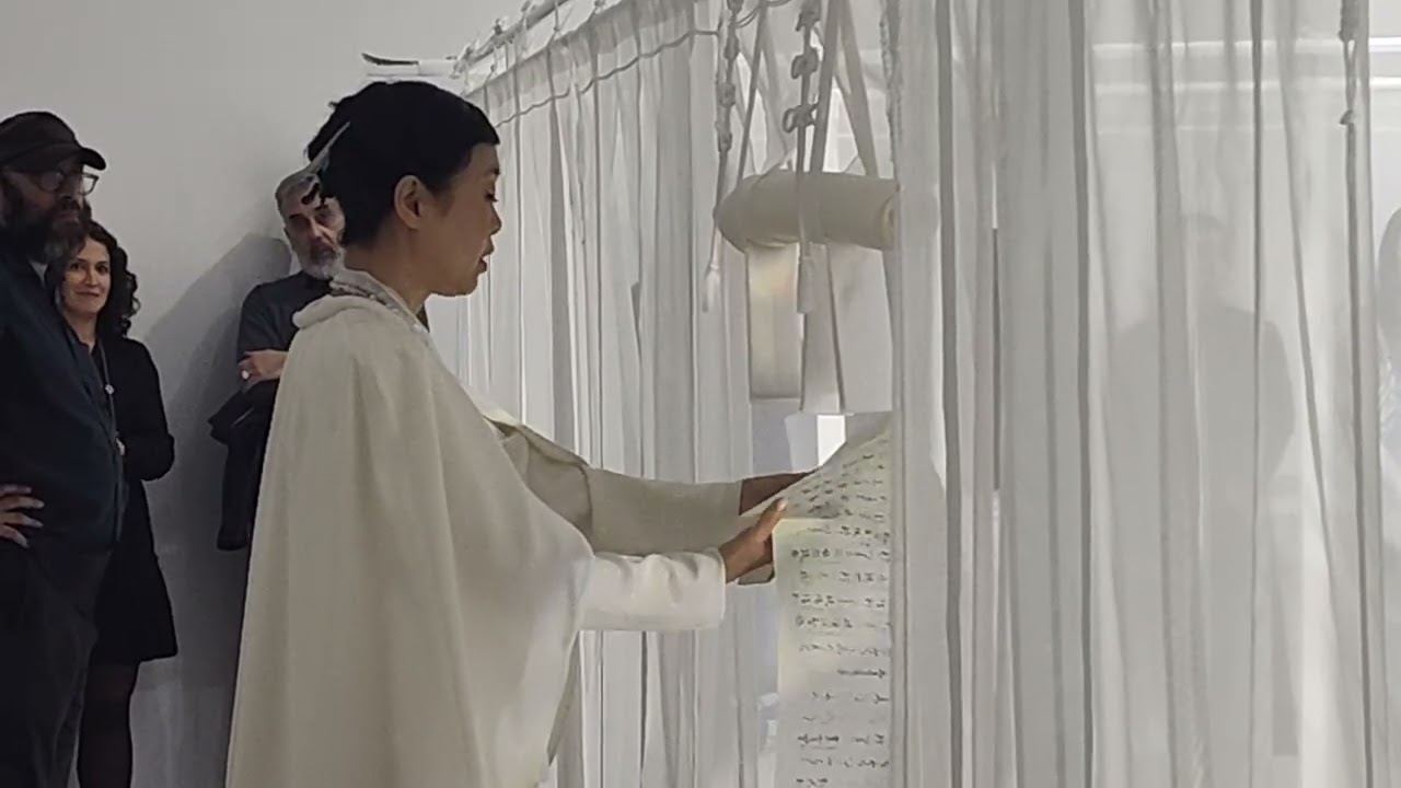 Mariko Mori, the performance at Sean Kelly Gallery, New York, October 30th, 2025 
