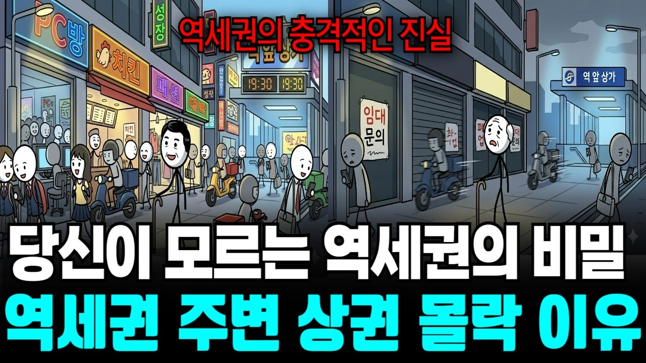 역세권 주변 상권 몰락 이유, 