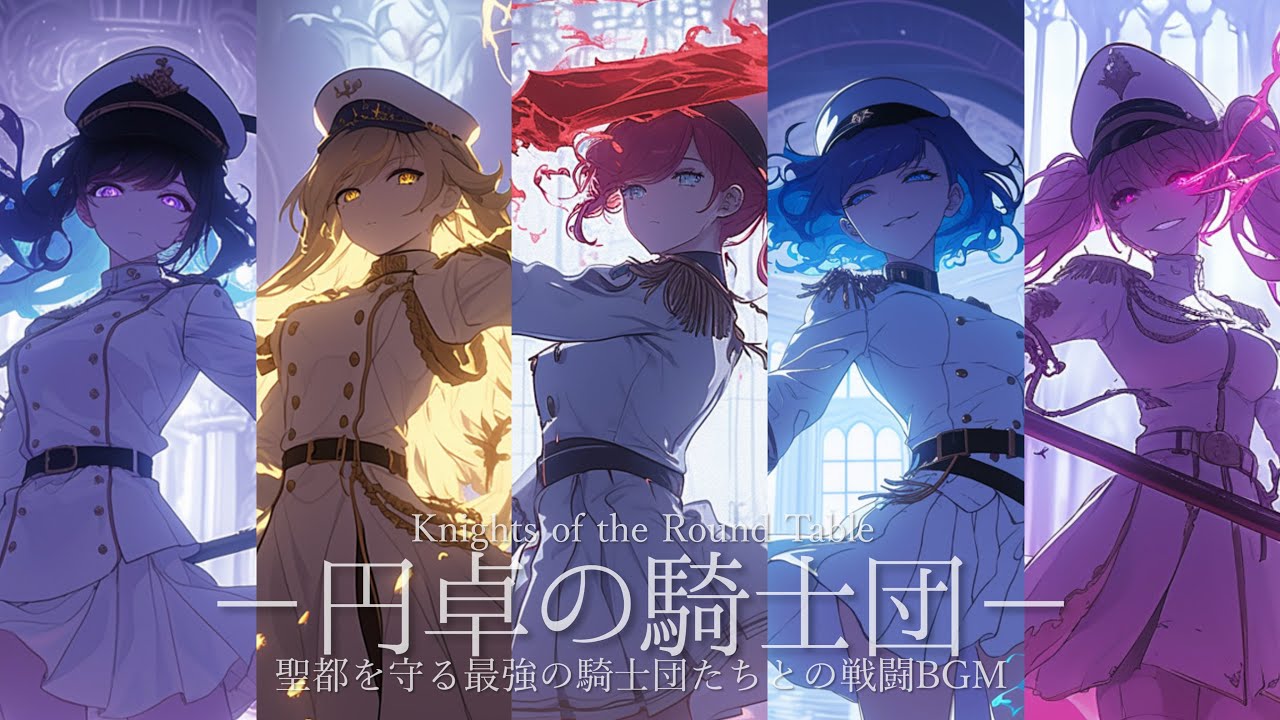 【作業用BGM】聖都を守る最強の騎士団たちとの戦闘BGM 『円卓の騎士団』【ラスボス・戦闘・かっこいい】【フリーBGM】【Epic Battle Music】
