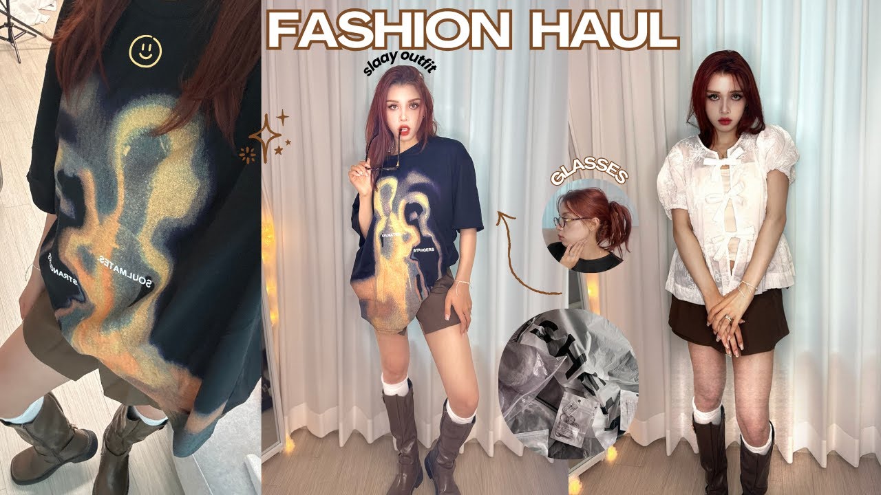 unboxing and trying the coolest outfits together | 🥰🎀اخيرا وصلونيالحوايج اجي نقيسوهم