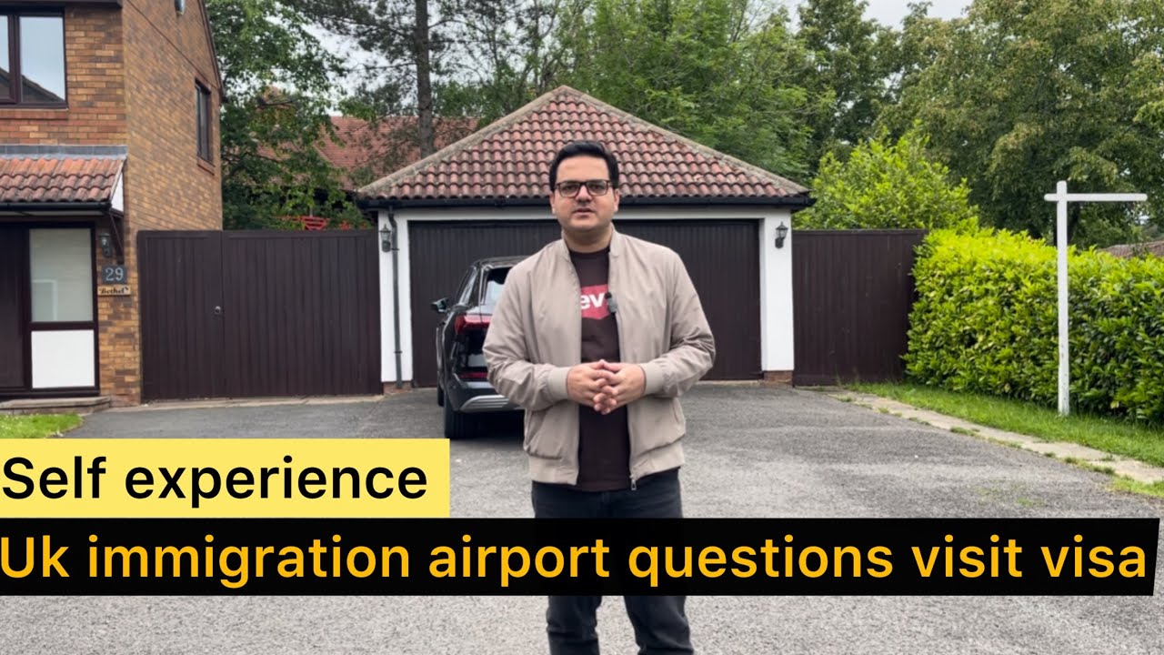 Uk immigration airport questions | Uk visit visa | self experience