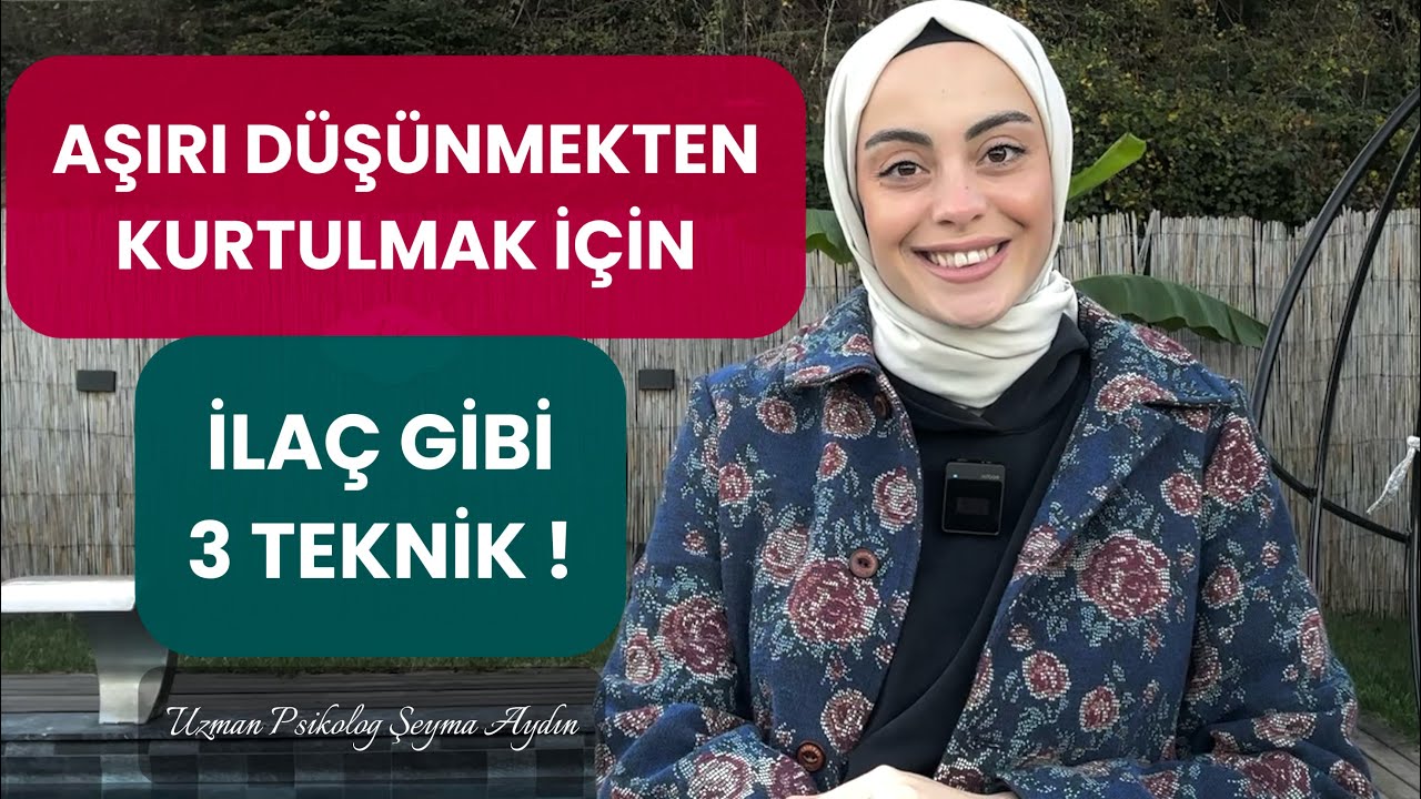 Aşırı düşünmeyi bıraktığında hayatın değişecek ! 