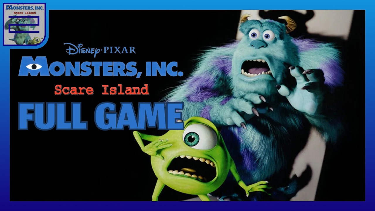 Disney•Pixar Monsters, Inc. Scare Island [PS2] Full Game Walktrough | Longplay | No Commentary