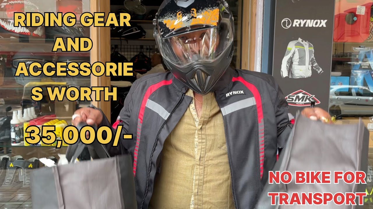 RYNOX RIDING GEAR | ALL PARTS ARE HERE FOR THE BIKE