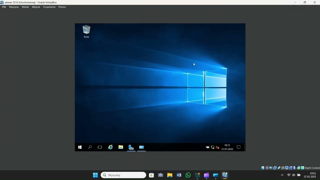 Pulpit zdalny na Windows serwer 2016 i Windows 10