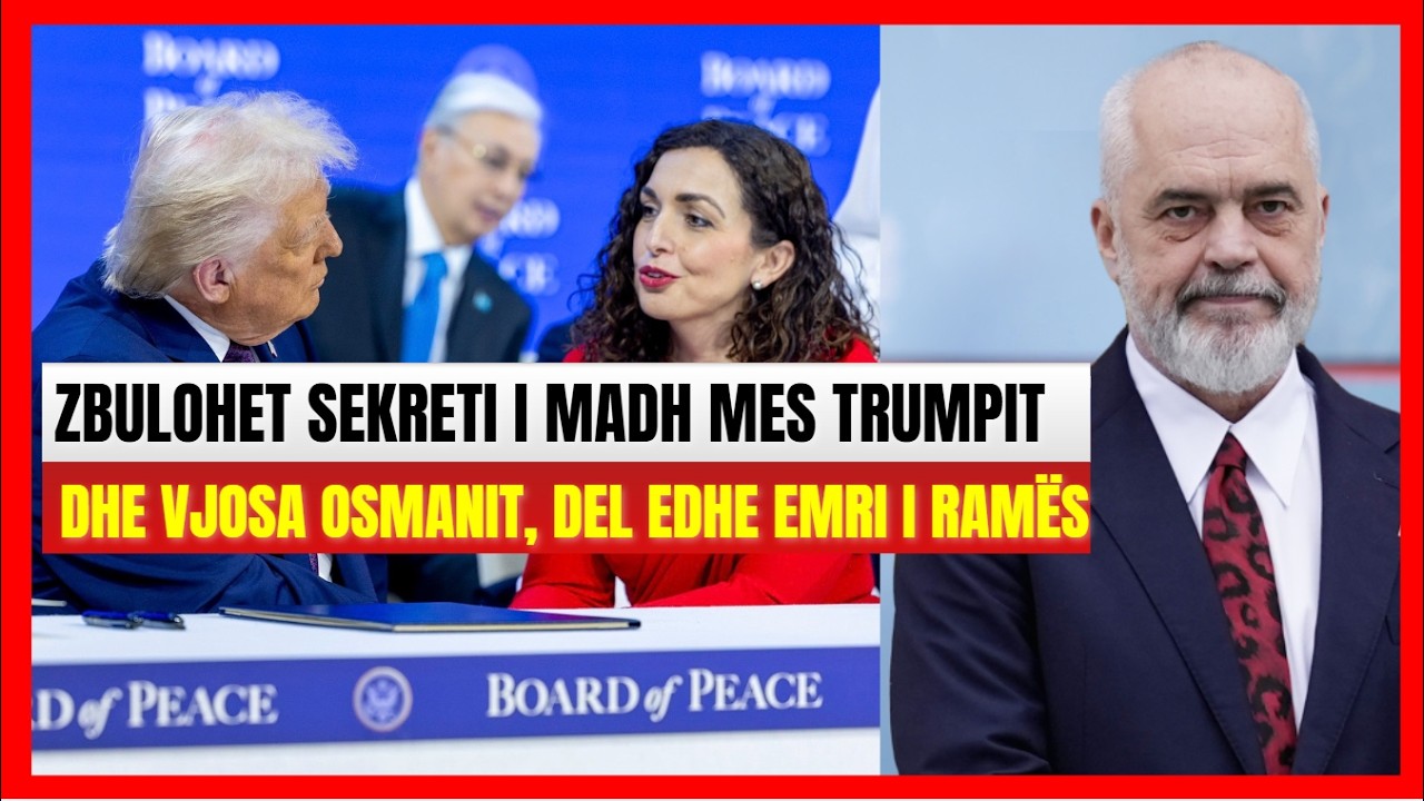Zbulohet sekreti i Vjosa Osmanit dhe Trumpit, del edhe emri i Edi Ramës-Rroji nxjerr detajet e forta