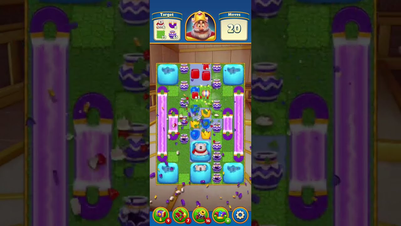 Royal match 5720 to 5739 levels 20 tricks to win game play 
