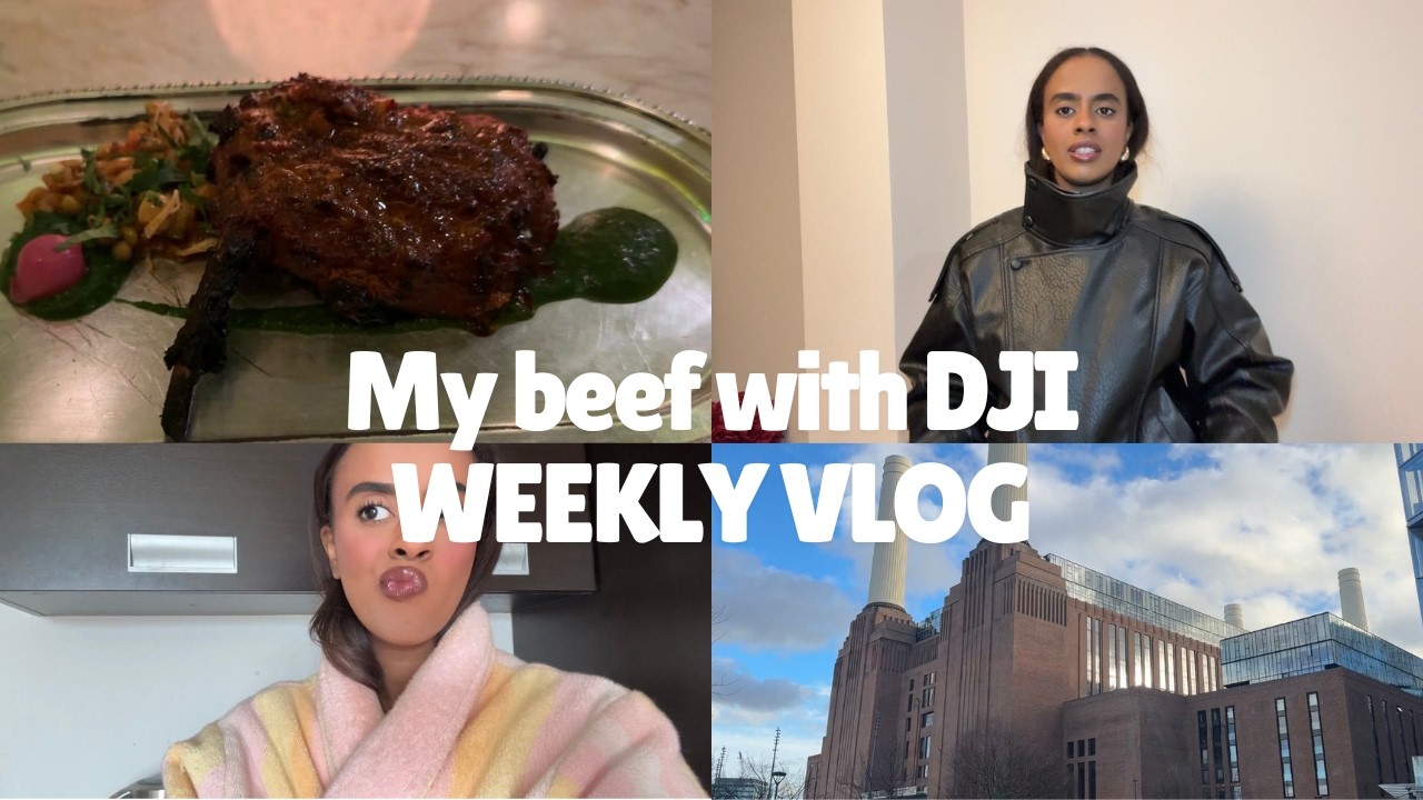 My new fave Indian restaurant, recent purchases and my DJI drama! | Weekly Vlog 🥘🛍️❤️‍🔥✨
