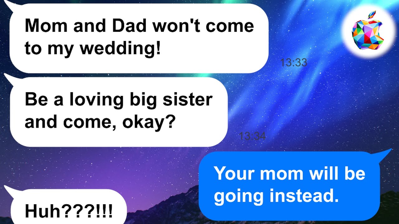 【Apple】My sister stole my bf from me then invited me to their wedding, but our parents end up...?!