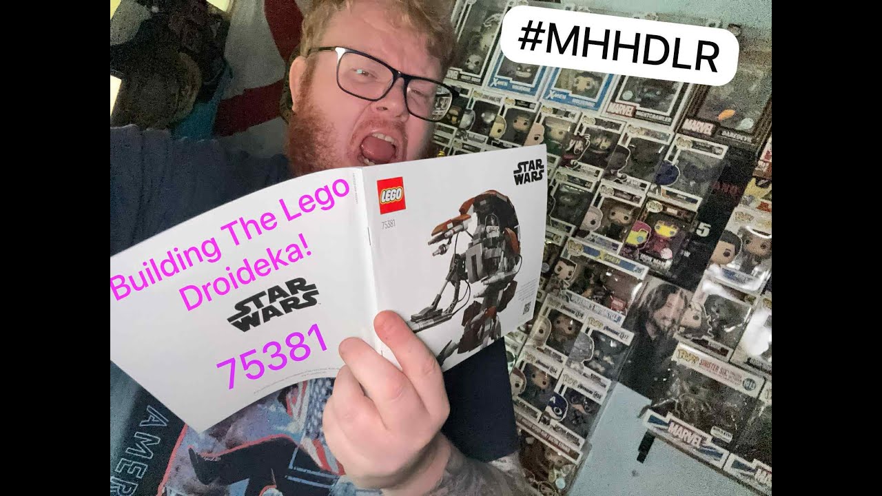 #MHHDLR Building the Lego Droideka!!! Lego Set 75381