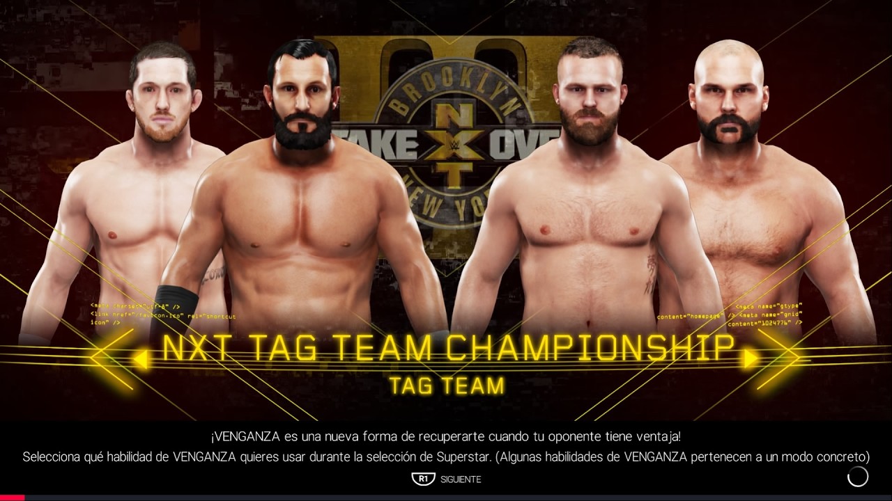 NXT Black & Gold Era - The Undisputed Era vs The Revival