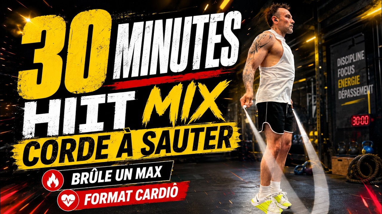 MIX&rsquo; JUMPROPE 45/15 S&eacute;ance de 30 MINUTES
