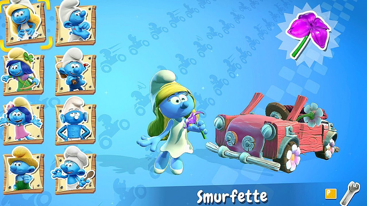 Smurfs Kart - Smurfette - Forest Cup - Walkthrough