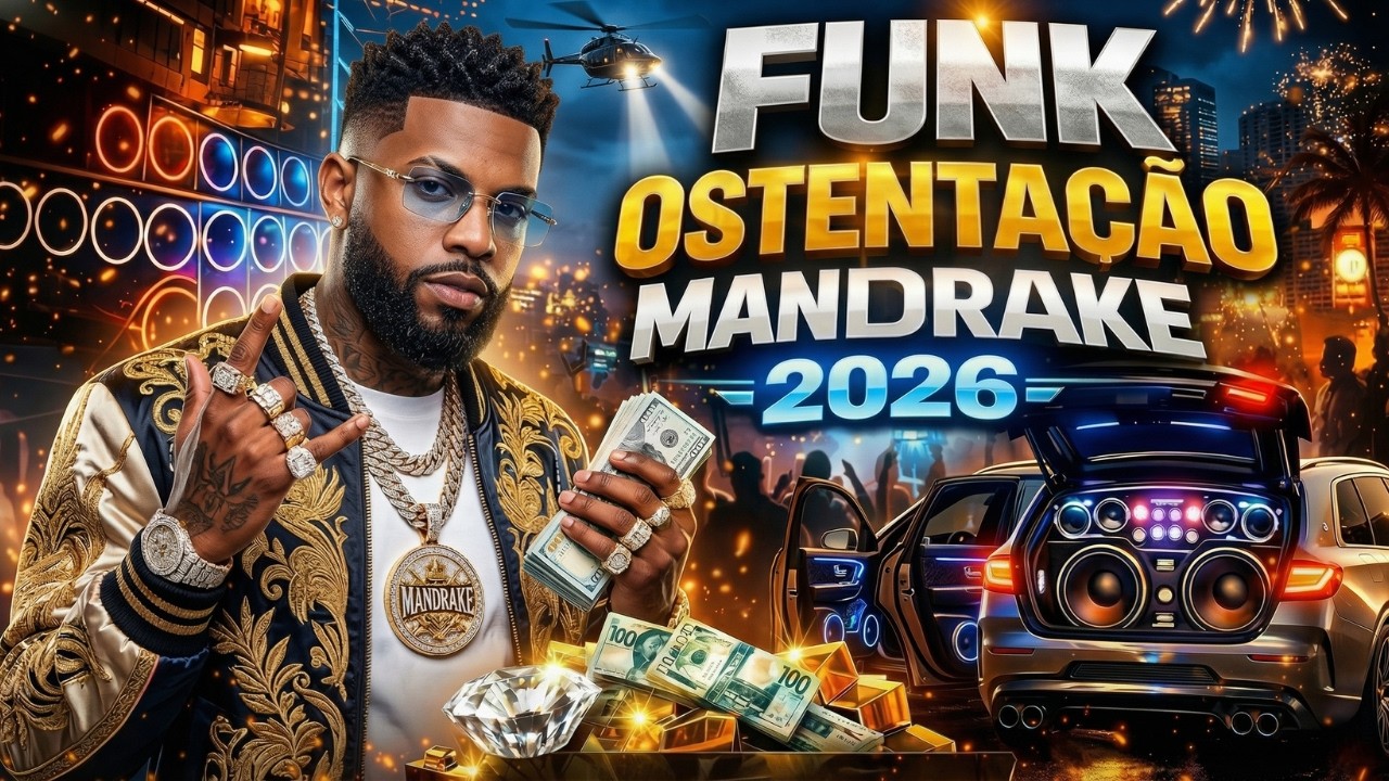 MEGA FUNK MANDRAKA 2026 🔥💎 | Cria, Luxo & Vida Cara | FUNK REAL