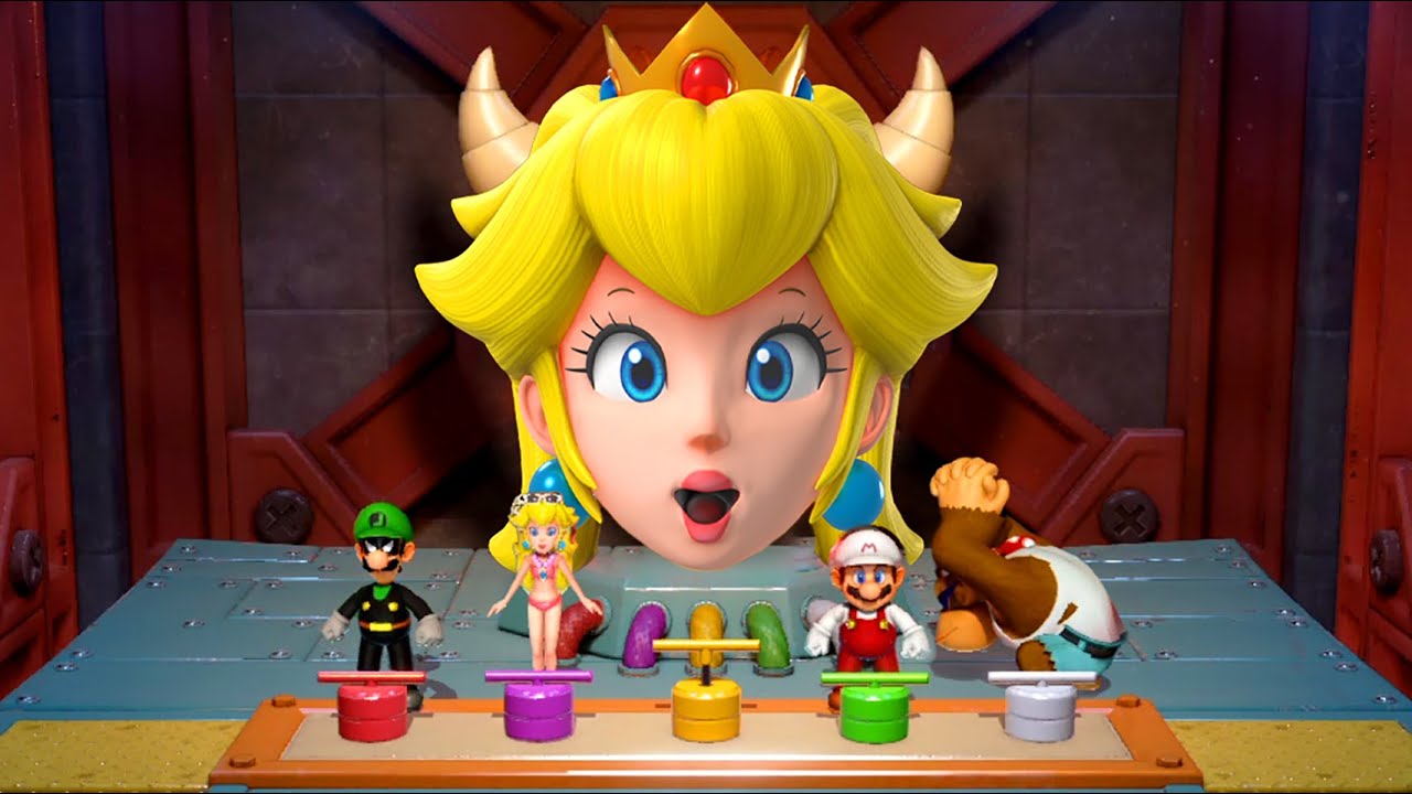 【マリオパーティ スーパースターズ】ピーチの面白いミニゲームバトル