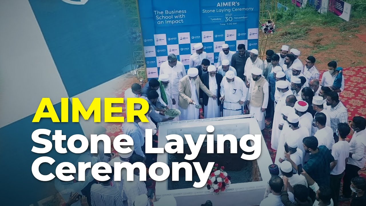 AIMER Stone Laying Ceremony | Markaz Knowledge City