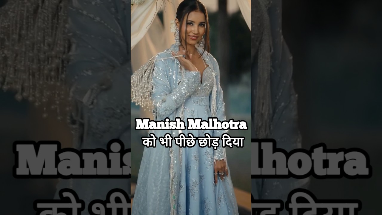 Nancy Tyagi New Outfit #shortsvideo #nancytyagi #manishmalhotra