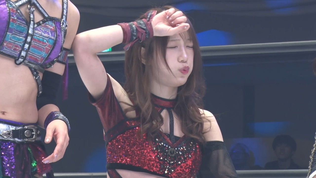 【スターダム】なんとわずか35秒で決着！妃南の高校卒業を祝福！試合ハイライト！朱里＆鹿島沙希＆妃南 vs 岩谷麻優＆羽南＆飯田沙耶！-3.3後楽園ホール大会-【STARDOM】