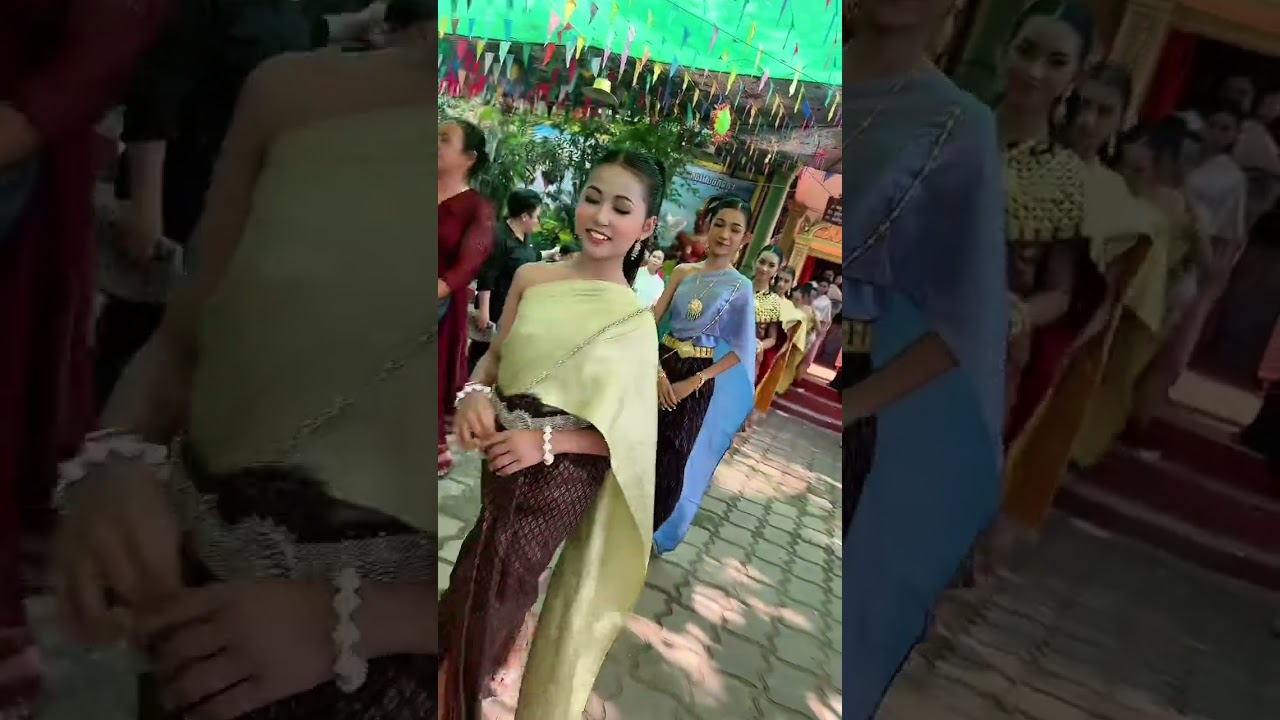 ដើរម៉ូតនៅសង្រ្កានវត្តខាងក្ដីរុនរស្សី
