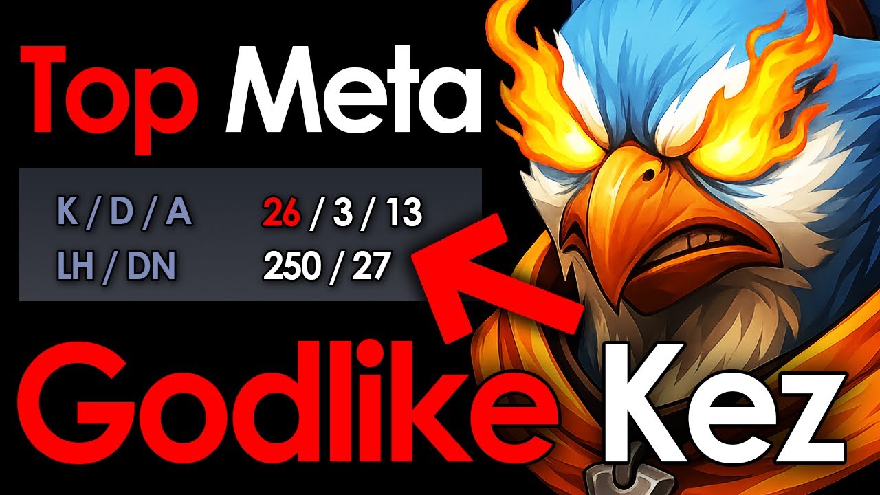 26-KILL KEZ 7.39e &mdash; Easy Lane Domination & Insane Damage #dota2