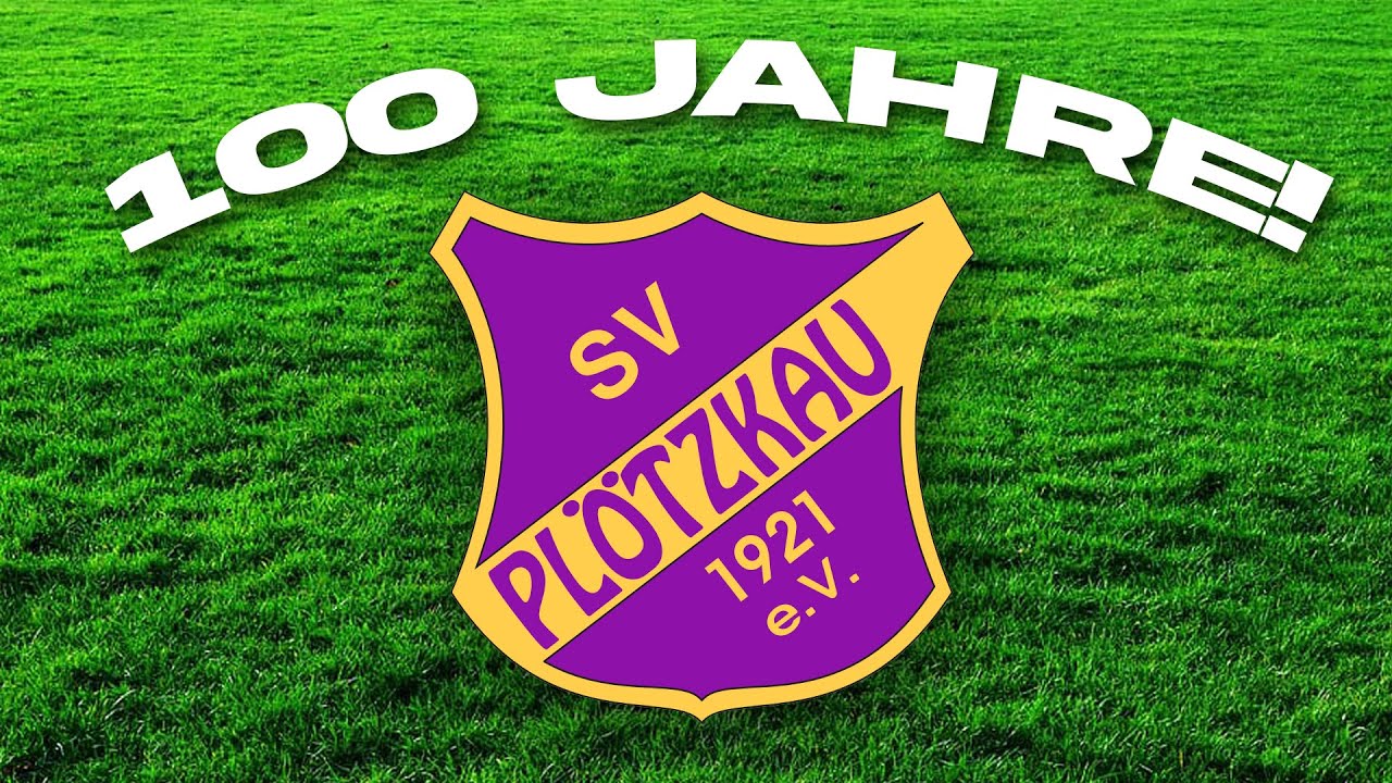 100 Jahre - SV Plötzkau 1921 e.V. mit Ventura Fox - 2022 💜💛