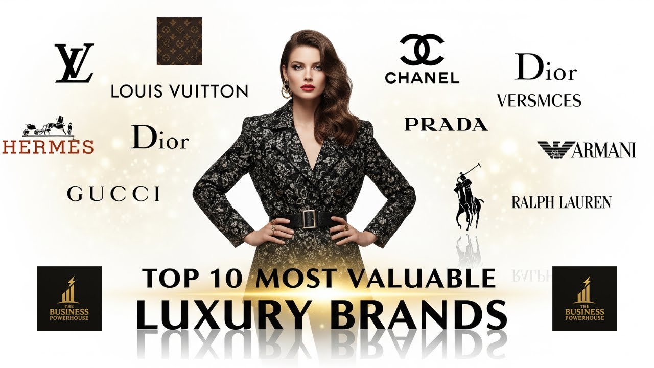 Top 10 Luxury Designer Brands In The World - Most Expensive Fashion Brands