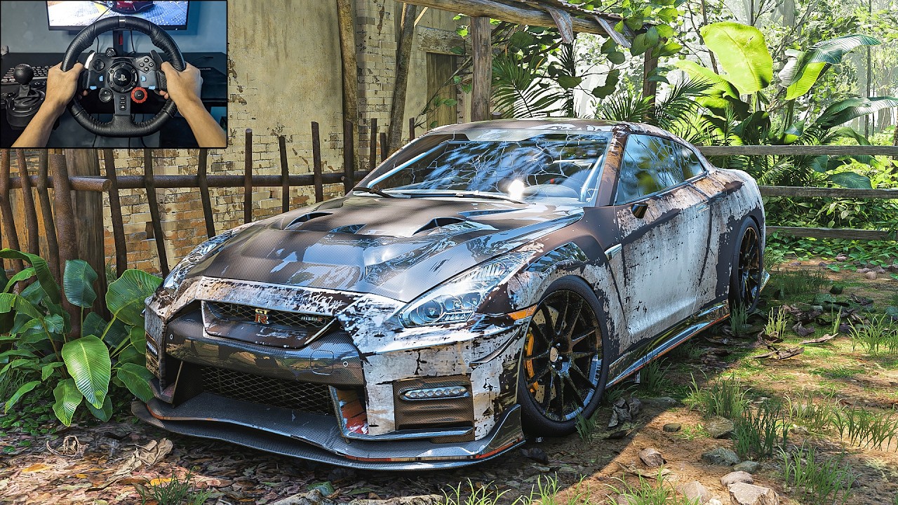Rebuilding Nissan GTR R35 Nismo & Race VS Supercars Forza Horizon 5 Stering Wheel Gameplay