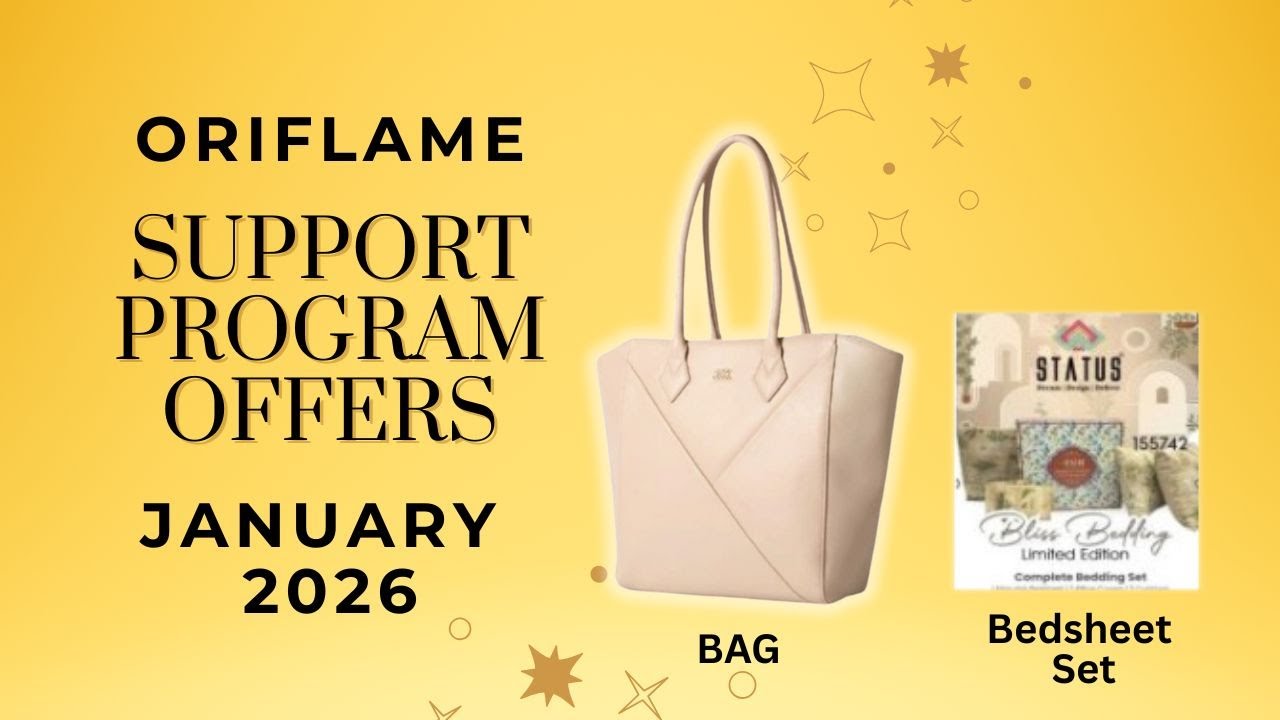 Oriflame Support Program Offers January 2026