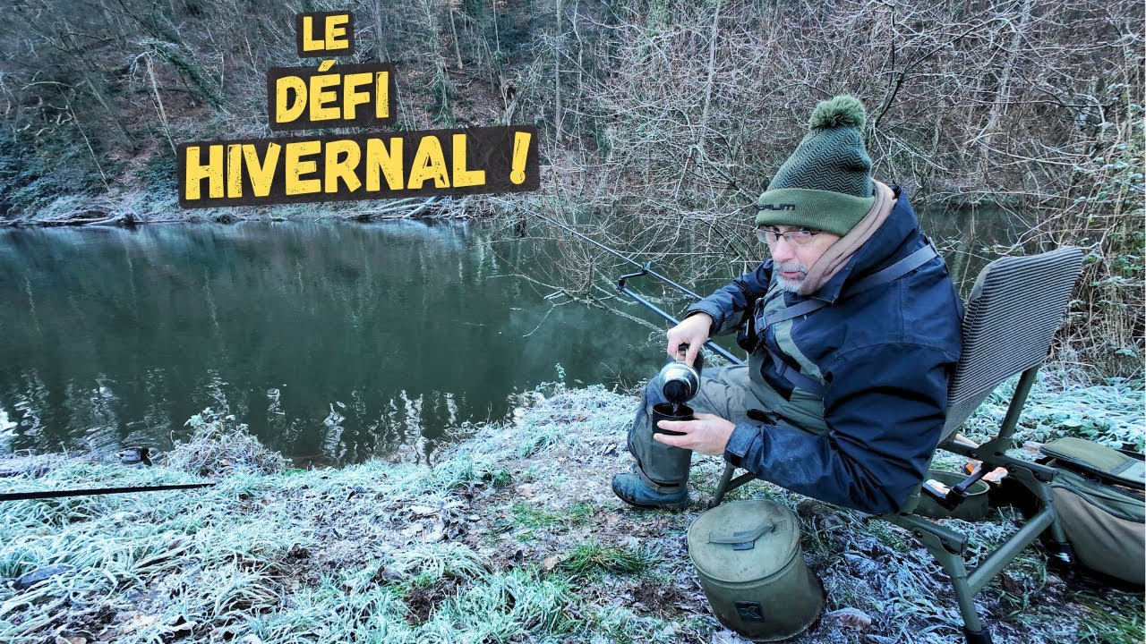 La pêche hivernale en rivière, un défi qui fait frissonner !